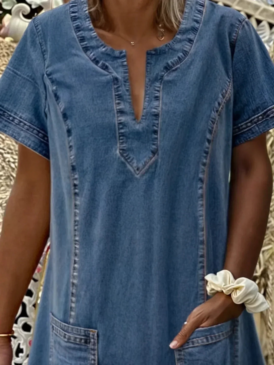 Alison | Soft Denim Dress