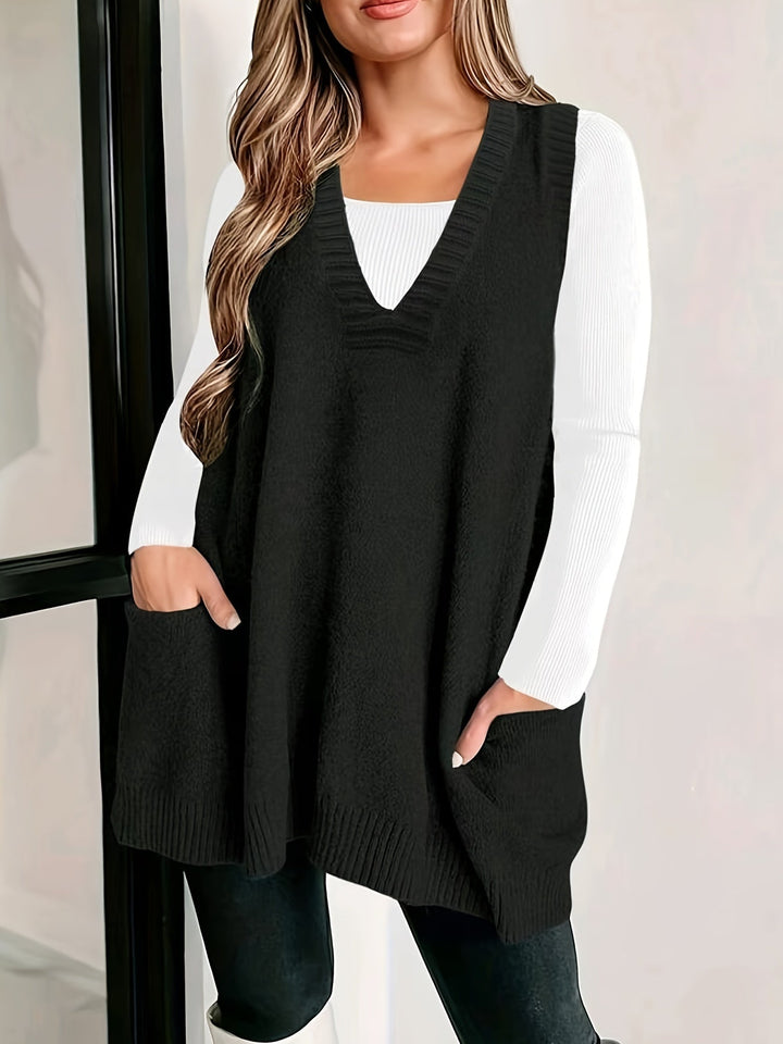 Georgia | Casual V-Neck Vest