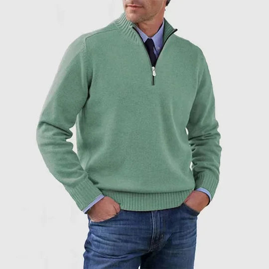 Logan | Classic Half-Zip Pullover