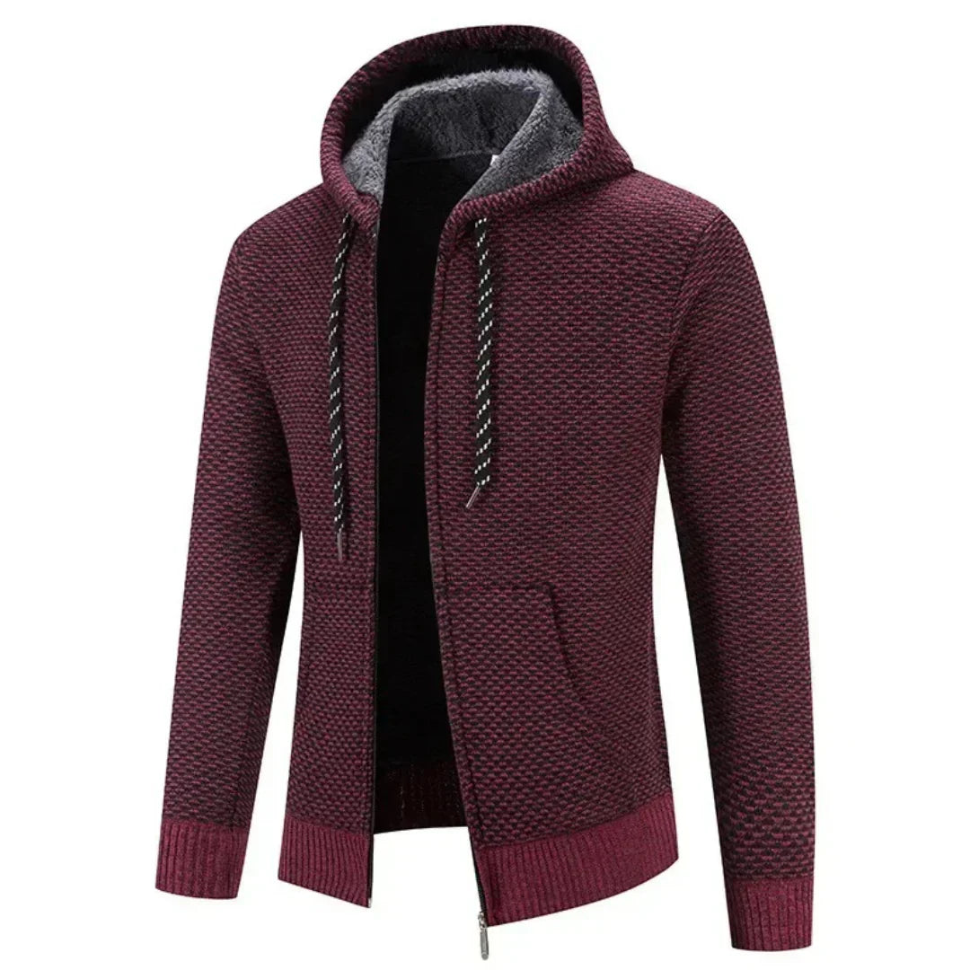 William | Casual Zip-Up Hooded Jacket