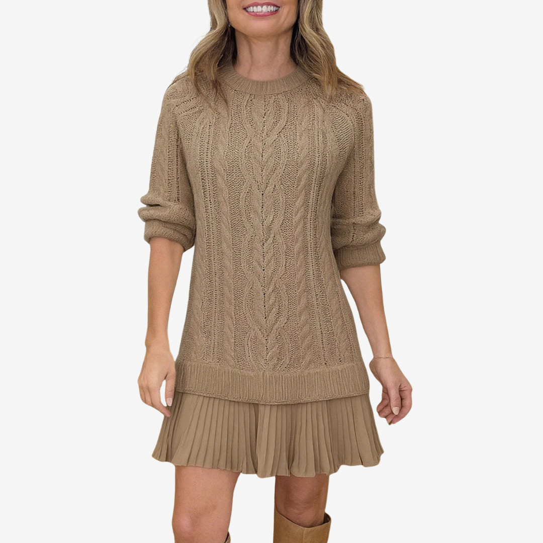 Maxine | Elegant Cable Knit Sweater
