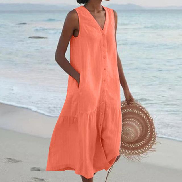 Patricia | Summer V-Neck Dress