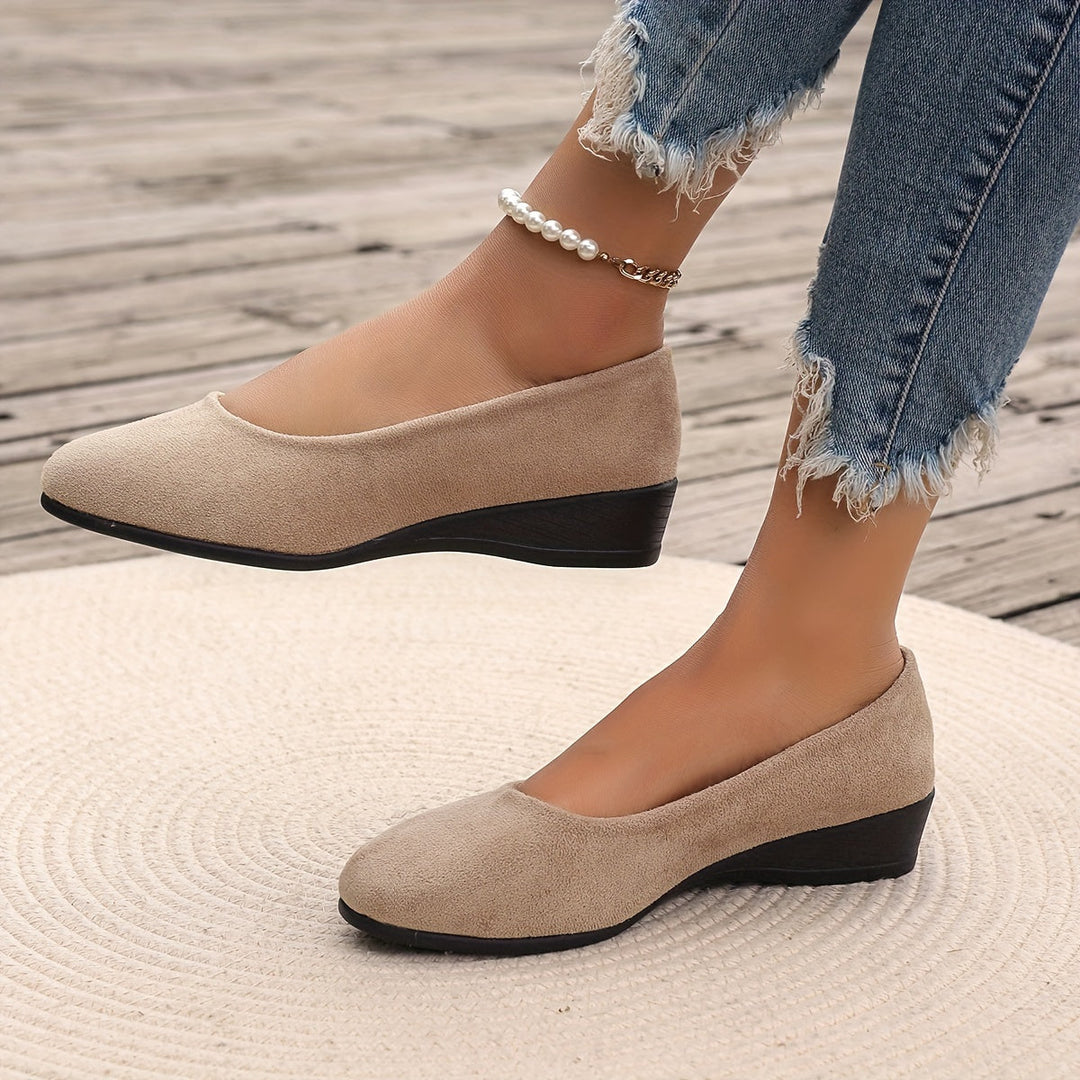 ELLA™ | COMFORTABLE WEDGE BALLET FLATS