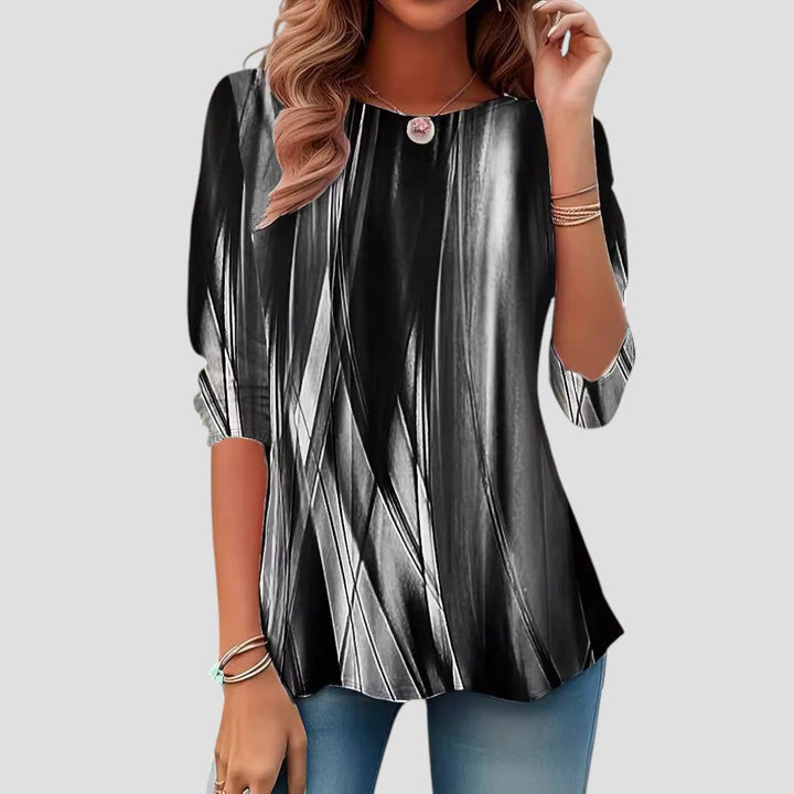 Gabby | Modern Chic Printed Top