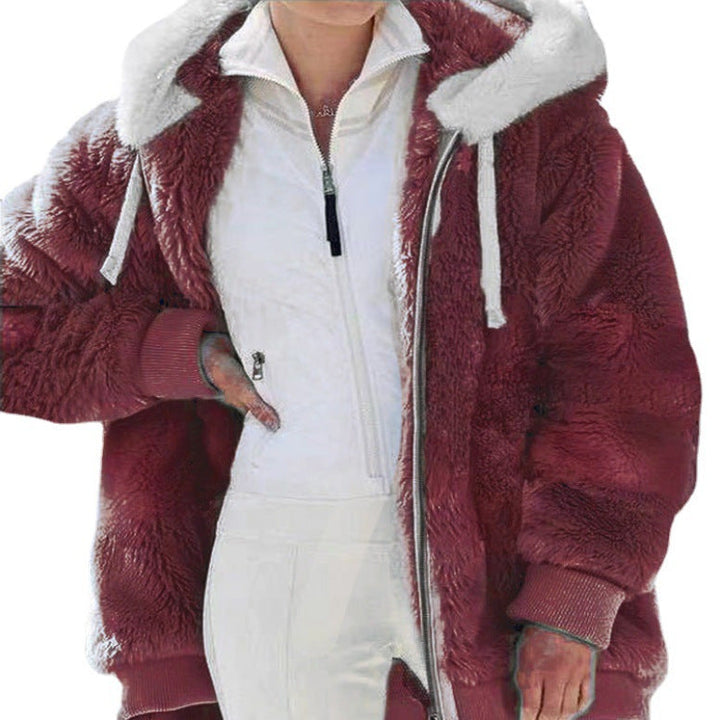 Emmie | Cozy Hooded Zip Jacket