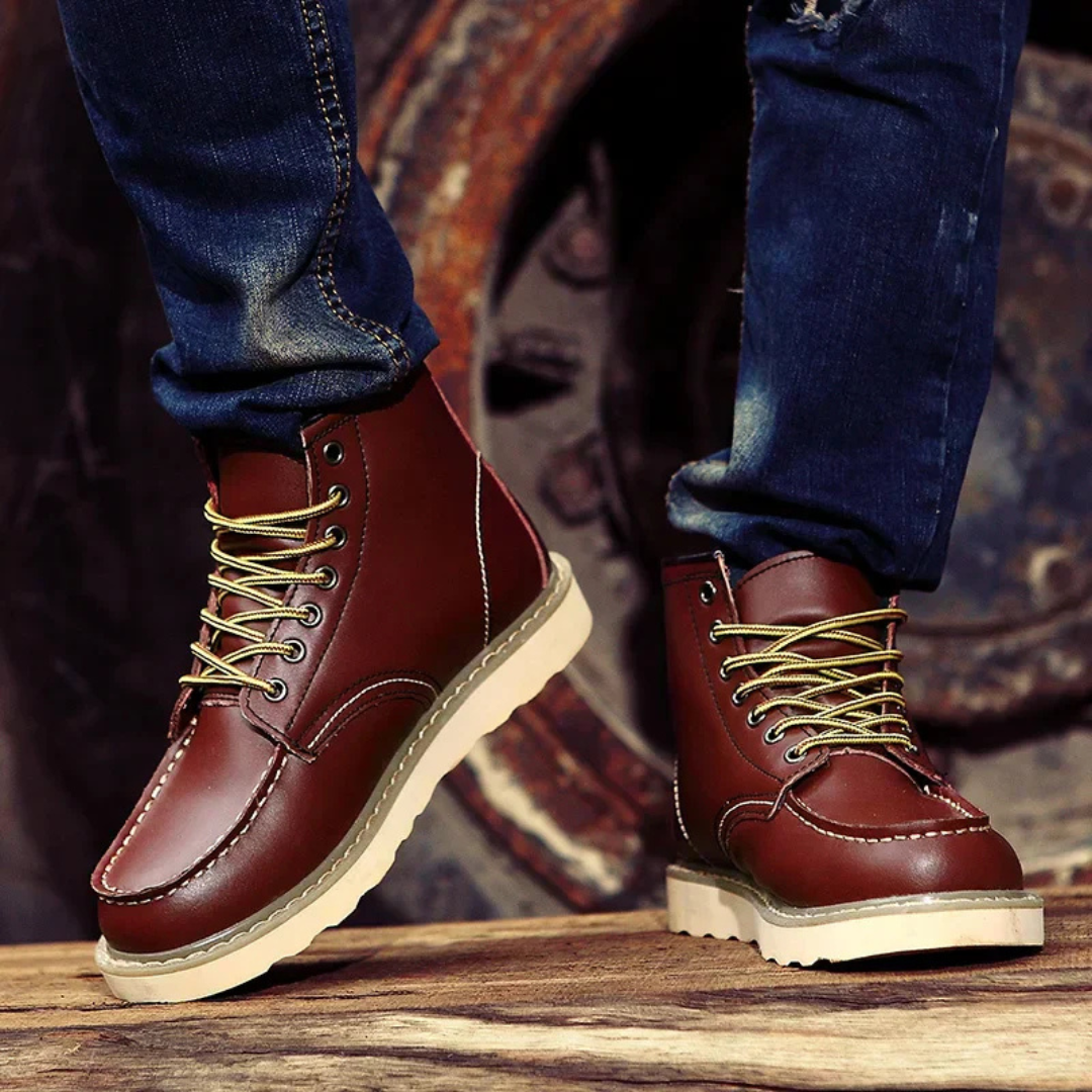 Travis | Vintage Leather Boots