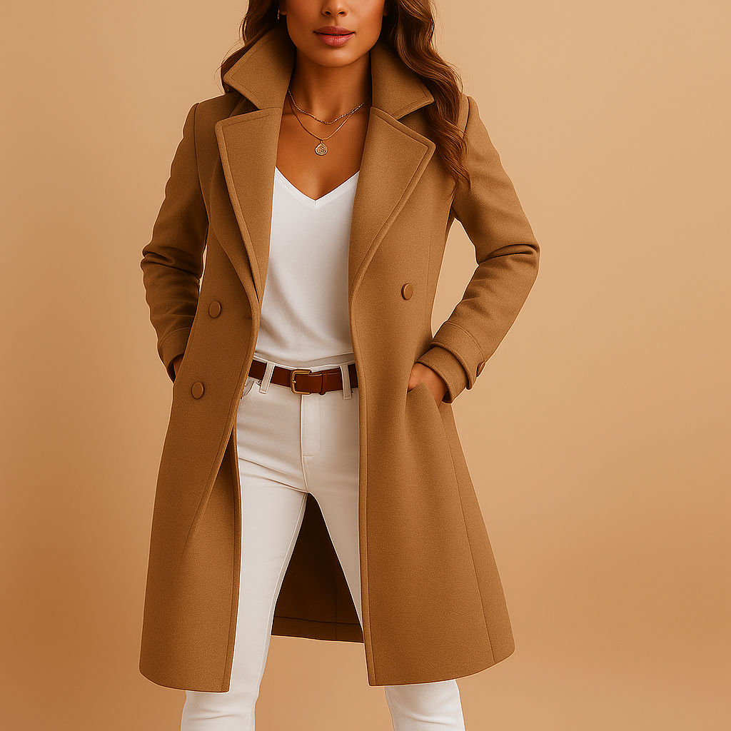 Alice | Classic Double-Breasted Coat