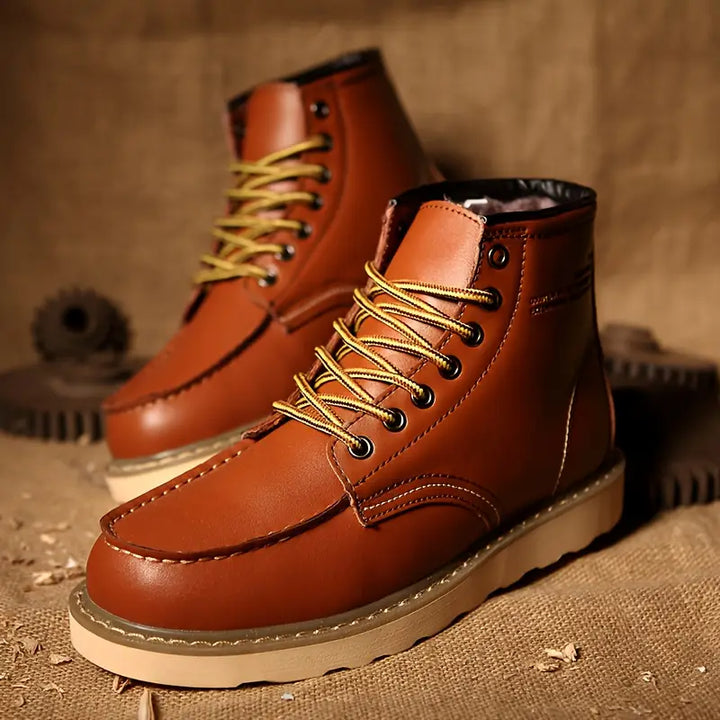 Kenneth | Rugged Leather Work Boots