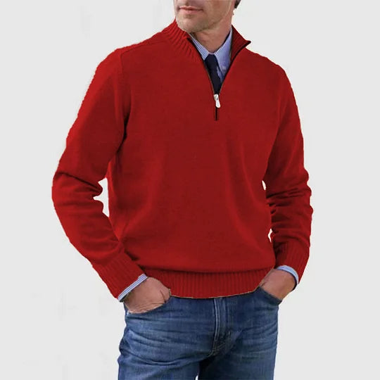 Logan | Classic Half-Zip Pullover