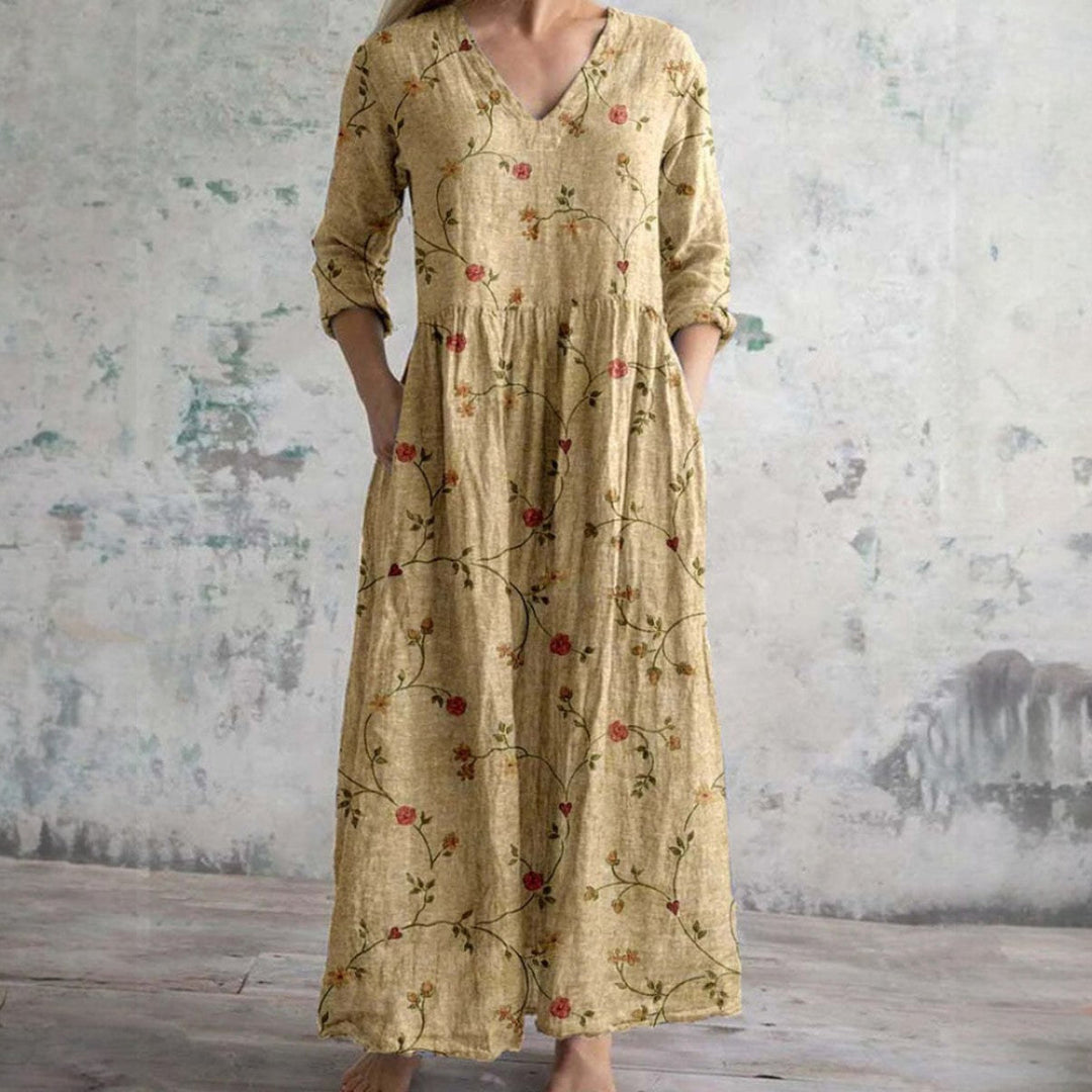 Emily | Elegant Floral Dress