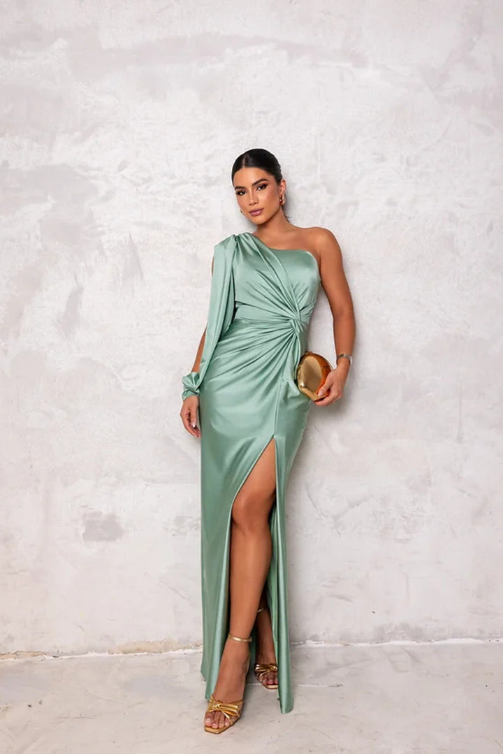 Cindy | One-Shoulder Maxi Dress
