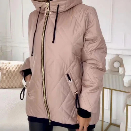 Emily | Quilted Zip-Up Puffer Jacket