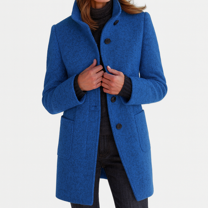 Alyssa | Classic Button-Up Coat