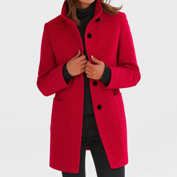 Alyssa | Classic Button-Up Coat