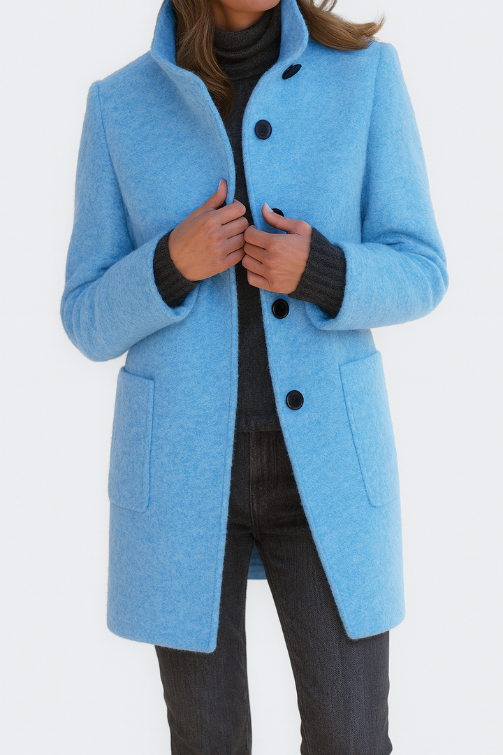 Alyssa | Classic Button-Up Coat
