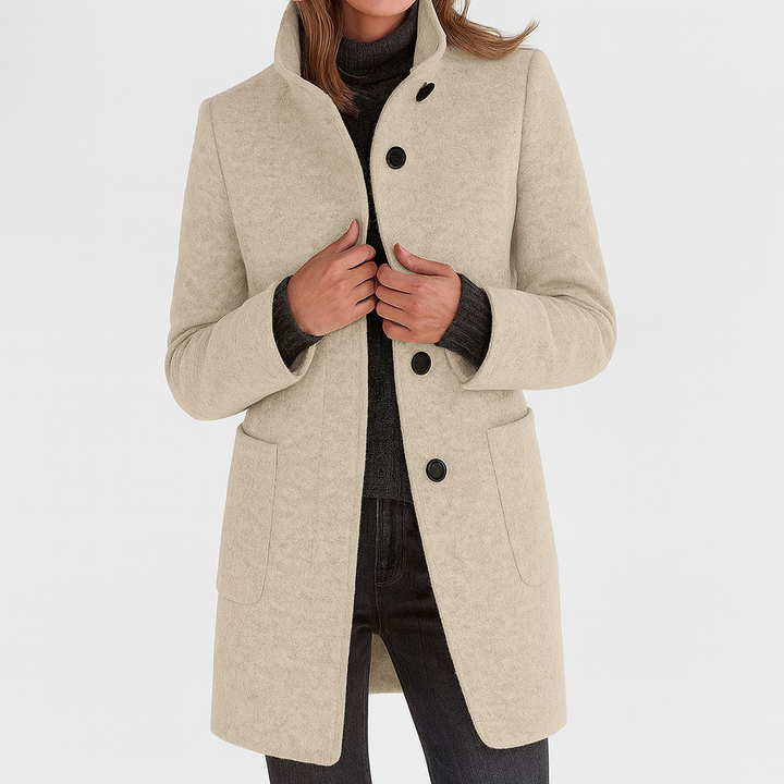Alyssa | Classic Button-Up Coat