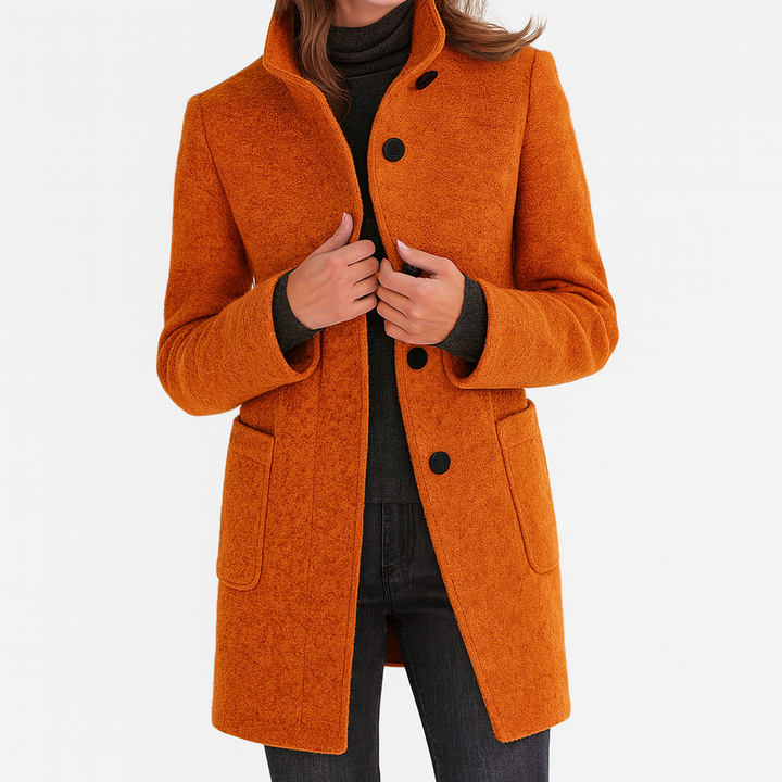 Alyssa | Classic Button-Up Coat