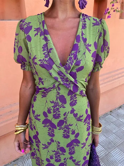 Tamara | Bold Puff Sleeve Dress