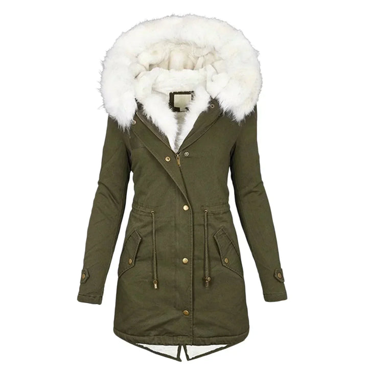 Maria | Faux Fur Hooded Winter Coat