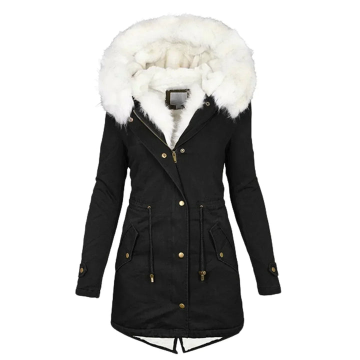 Maria | Faux Fur Hooded Winter Coat