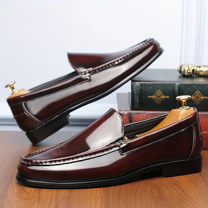 Evan | Classic Polished Loafers