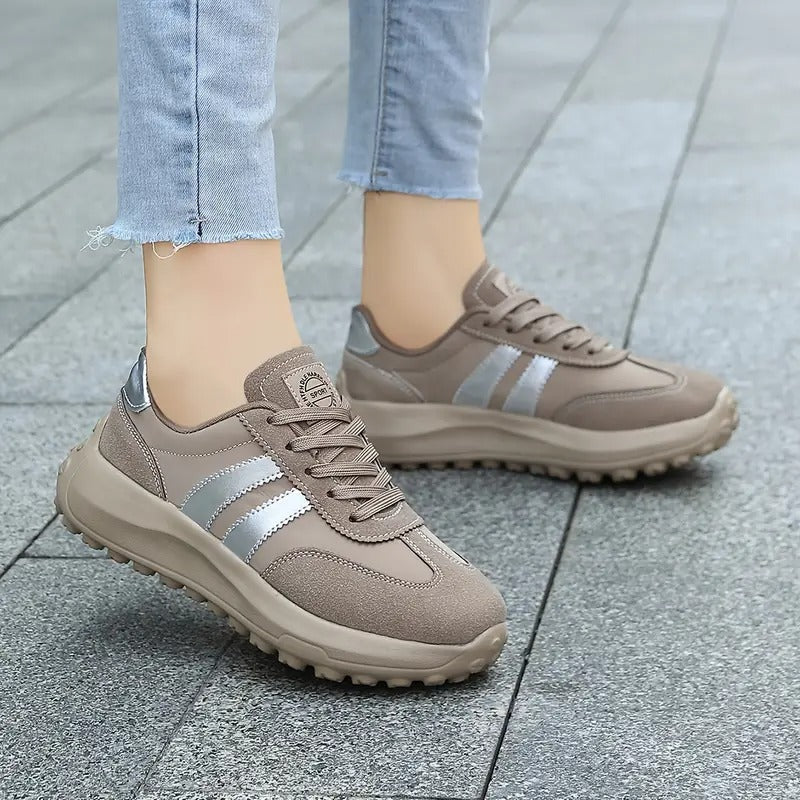 Olga | Casual Lace-Up Sneakers