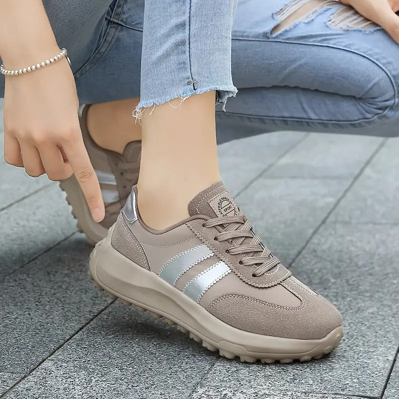 Olga | Casual Lace-Up Sneakers