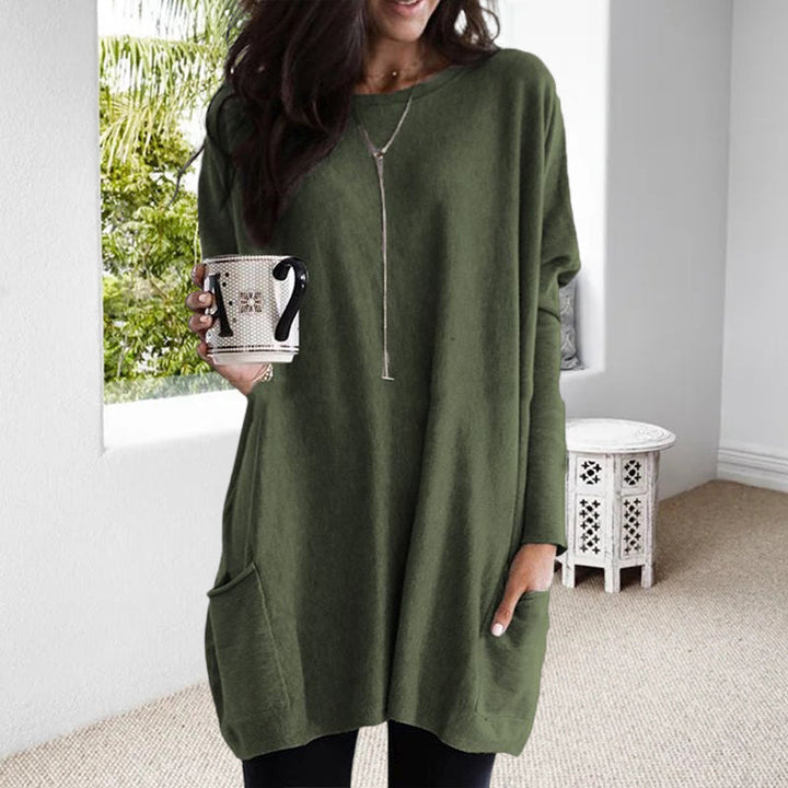 Beatrice | Relaxed Top with Pockets