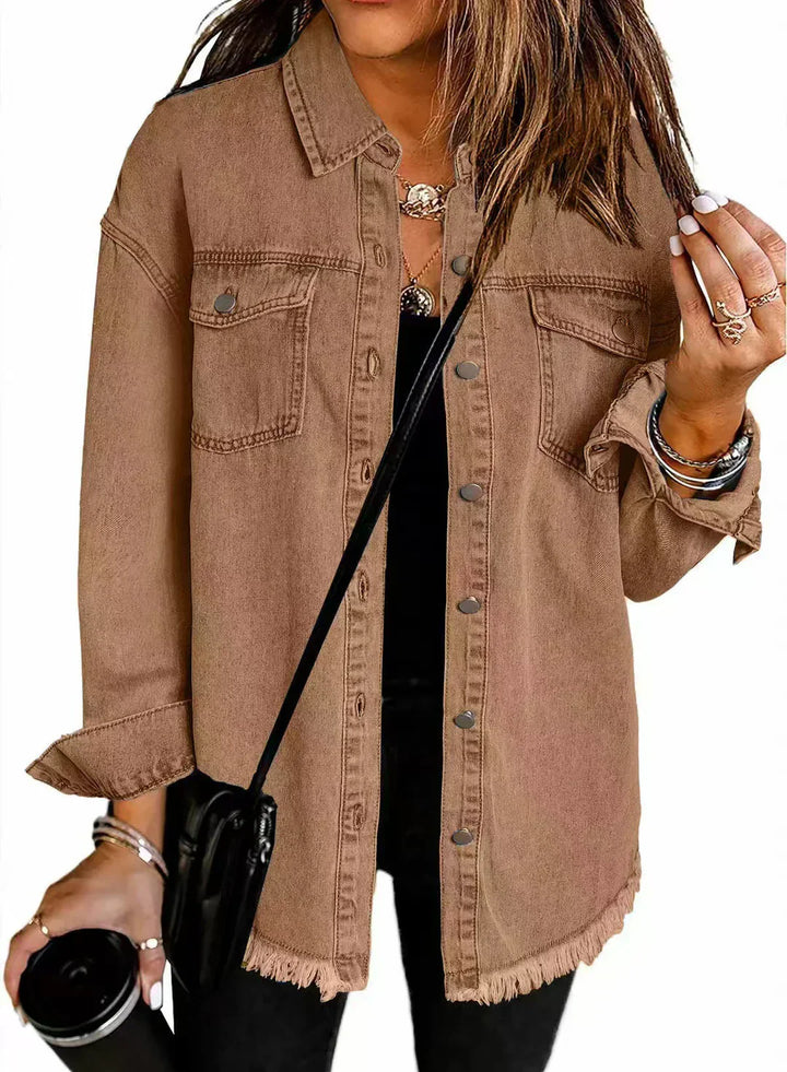 Anna™ | Timeless Denim Shirt Jacket