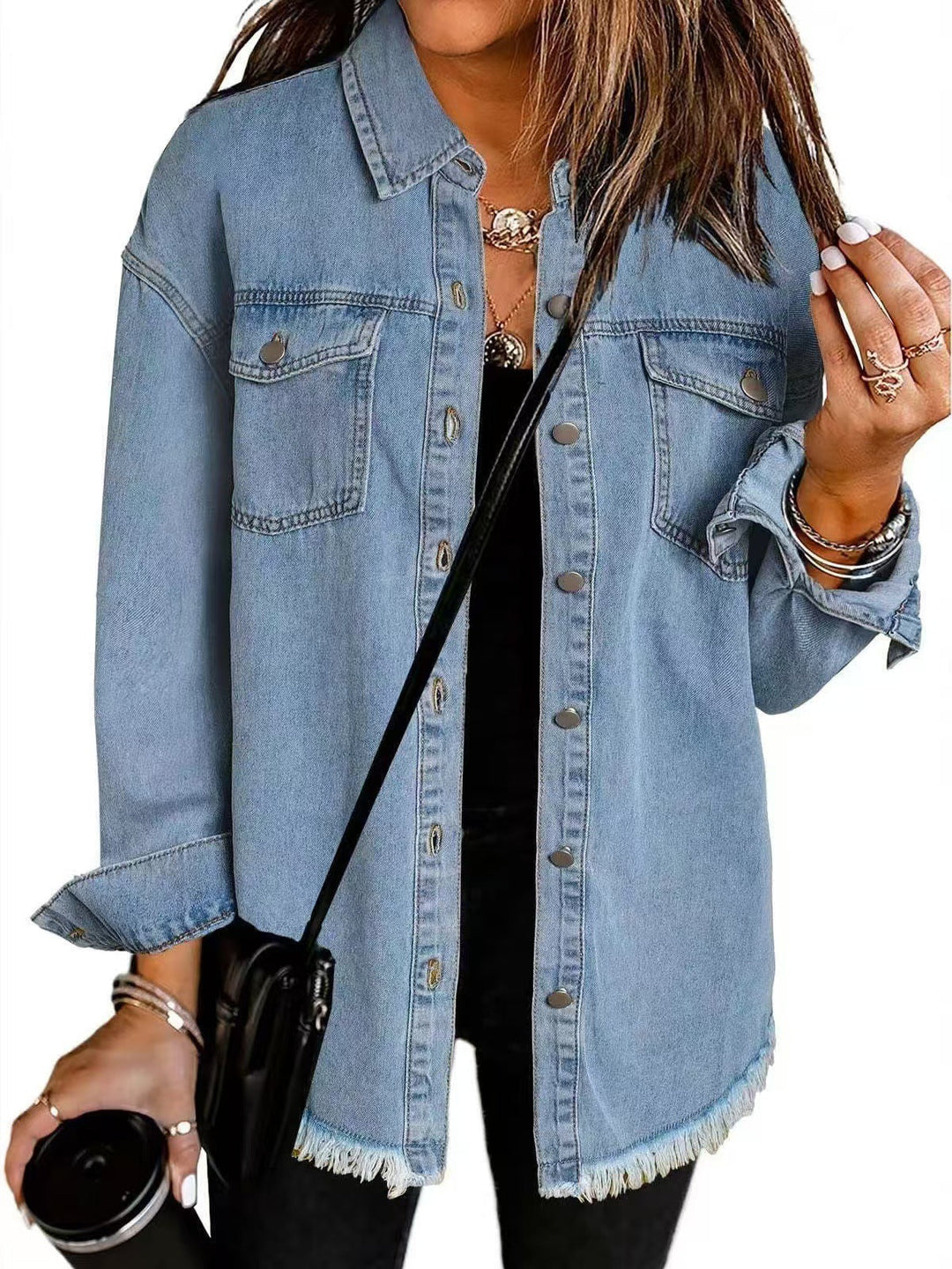 Anna™ | Timeless Denim Shirt Jacket