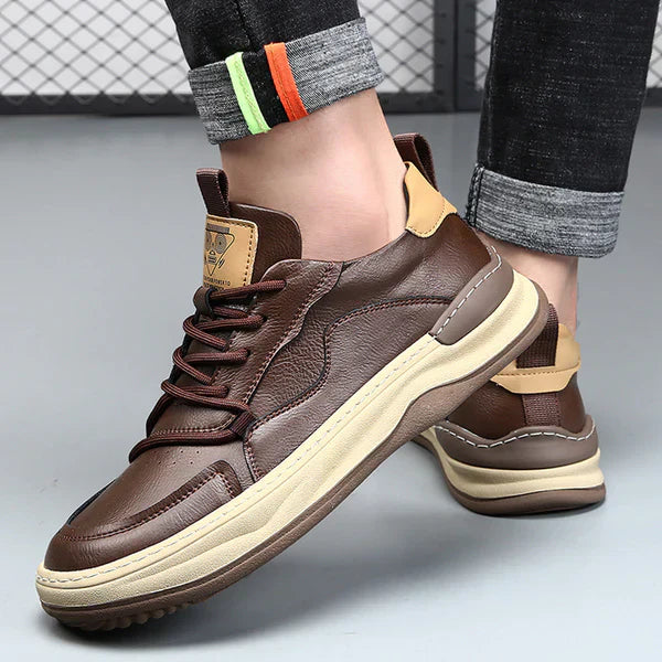 Tony™ | Leather Shoes with Thick Sole Elevated Style