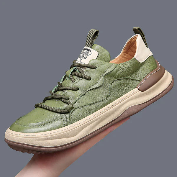 Tony™ | Leather Shoes with Thick Sole Elevated Style