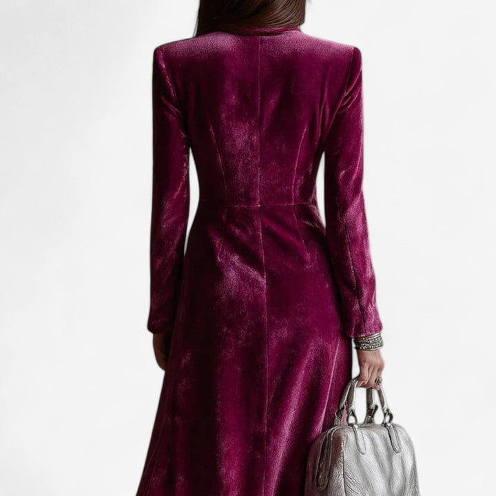 Virginia™ | Velvet Wrap Dress
