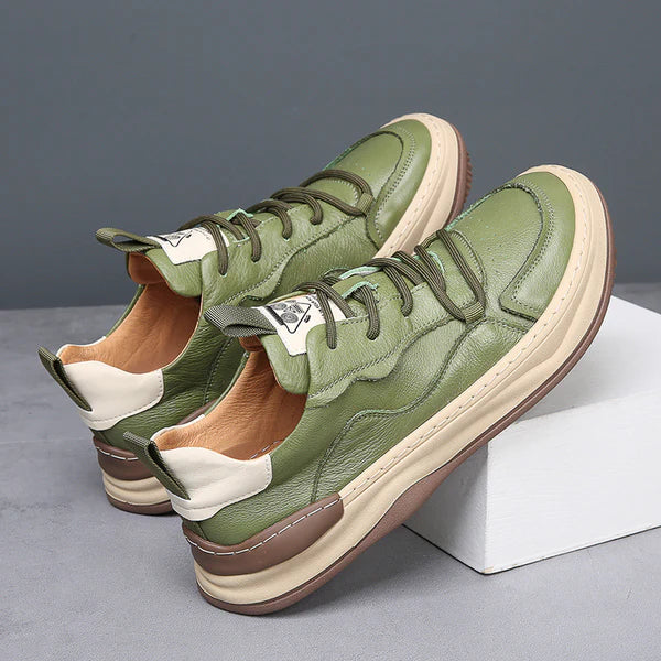 Tony™ | Leather Shoes with Thick Sole Elevated Style
