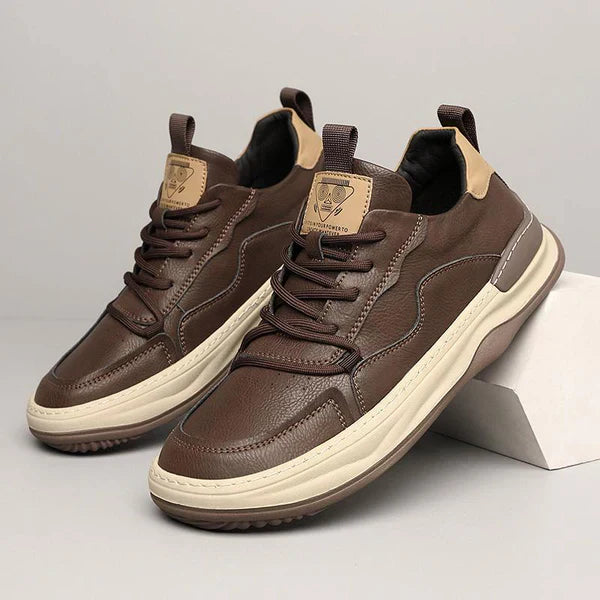 Tony™ | Leather Shoes with Thick Sole Elevated Style