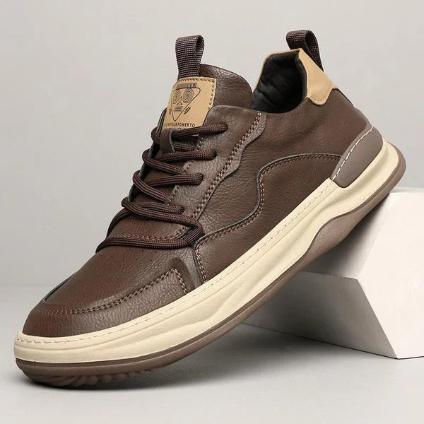 Tony™ | Leather Shoes with Thick Sole Elevated Style