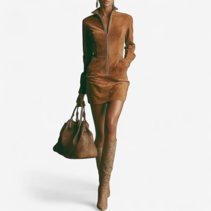 Clara™ | Zip-Front Dress