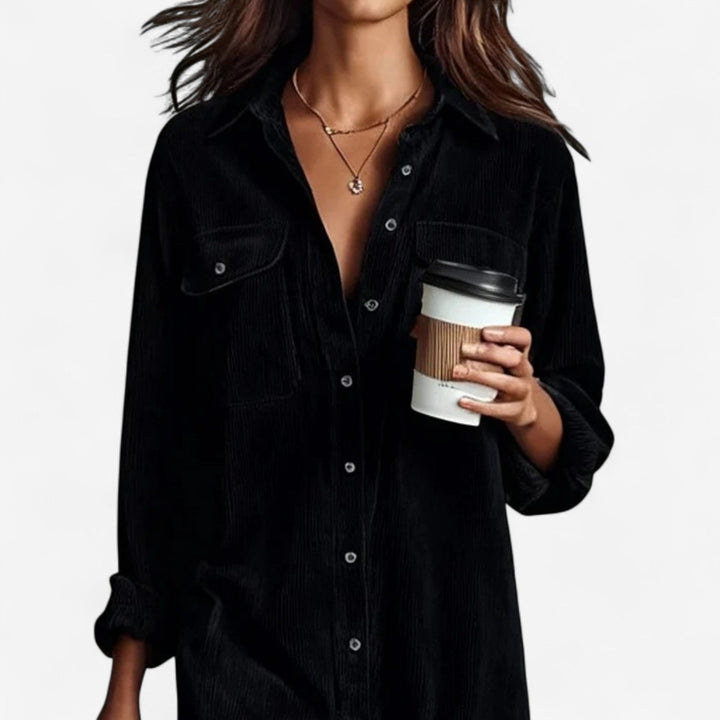 Anastasia™ | Corduroy Midi Dress