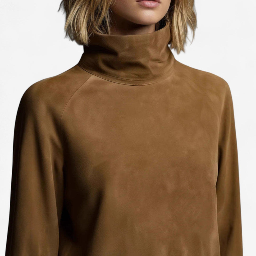 Tania™ | High-Neck Mini Dress