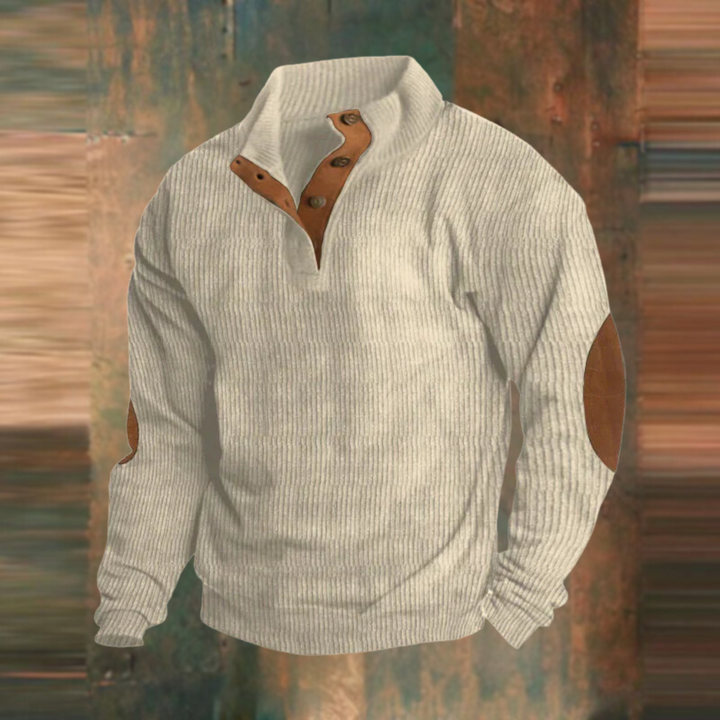 Cole | Casual High-Neck Long-Sleeve Sweatshirt for Men