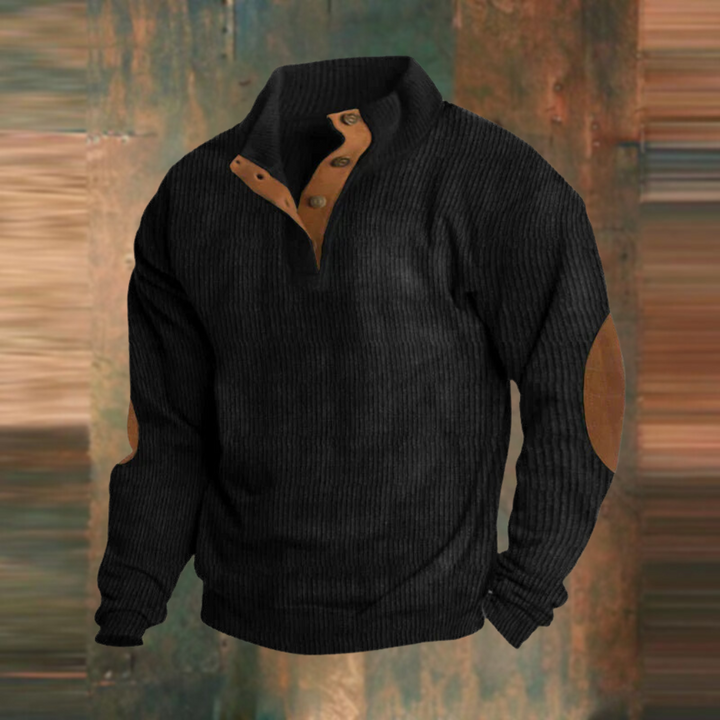 Cole | Casual High-Neck Long-Sleeve Sweatshirt for Men