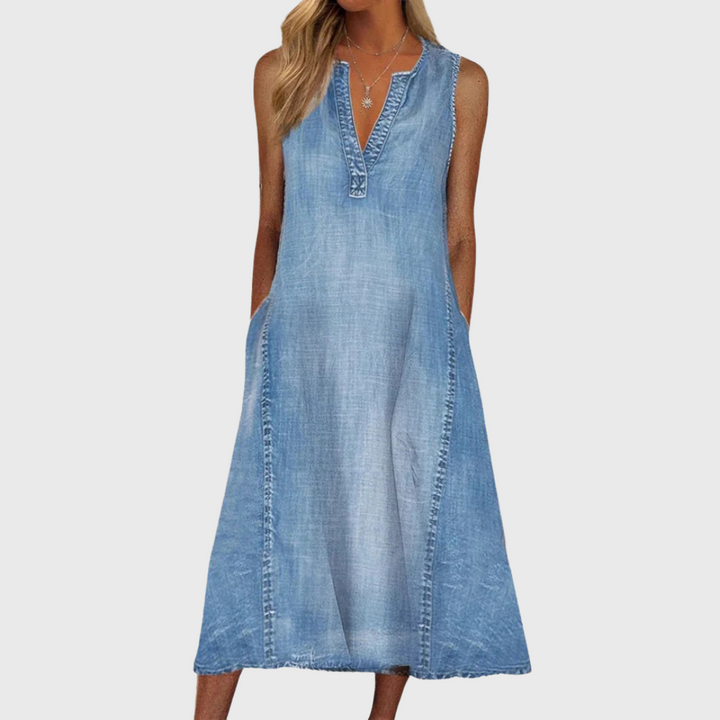 Stella® | Denim Comfort Dress