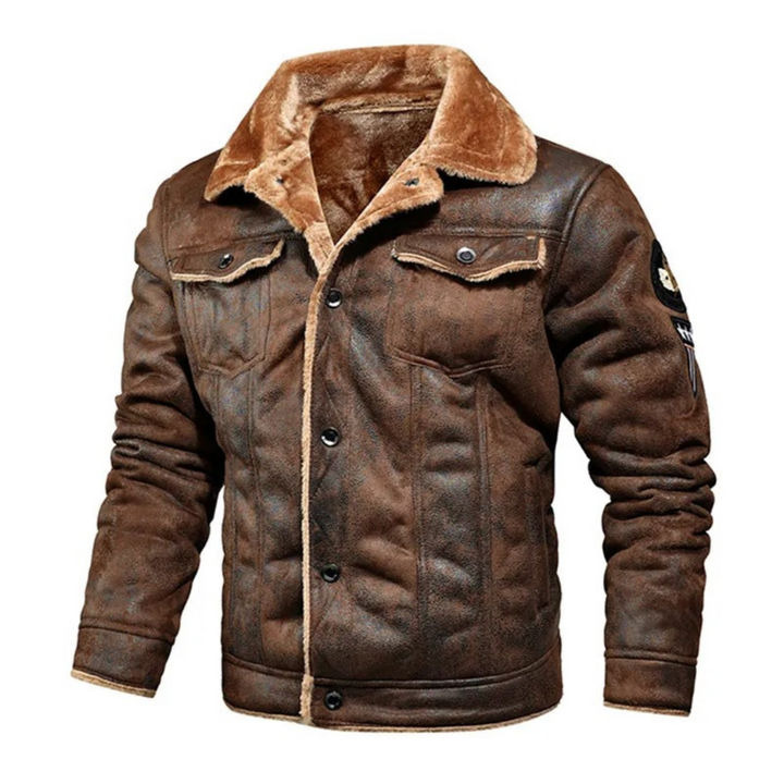 Louis™ | Warm and Versatile Leather Jacket