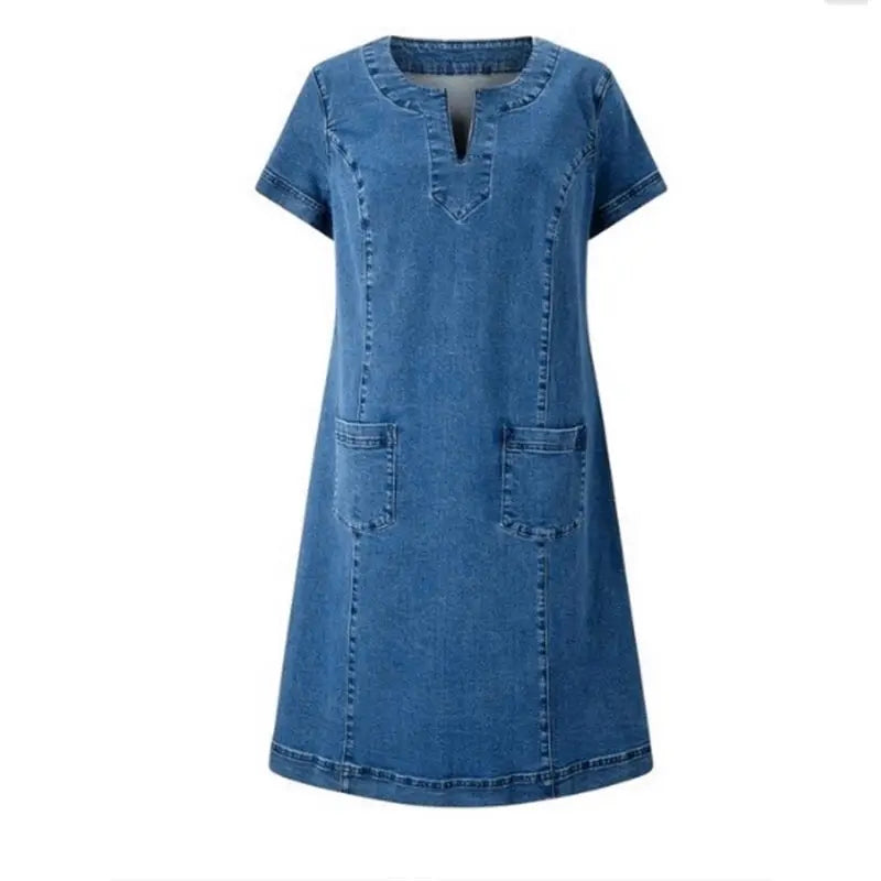 Alison | Soft Denim Dress