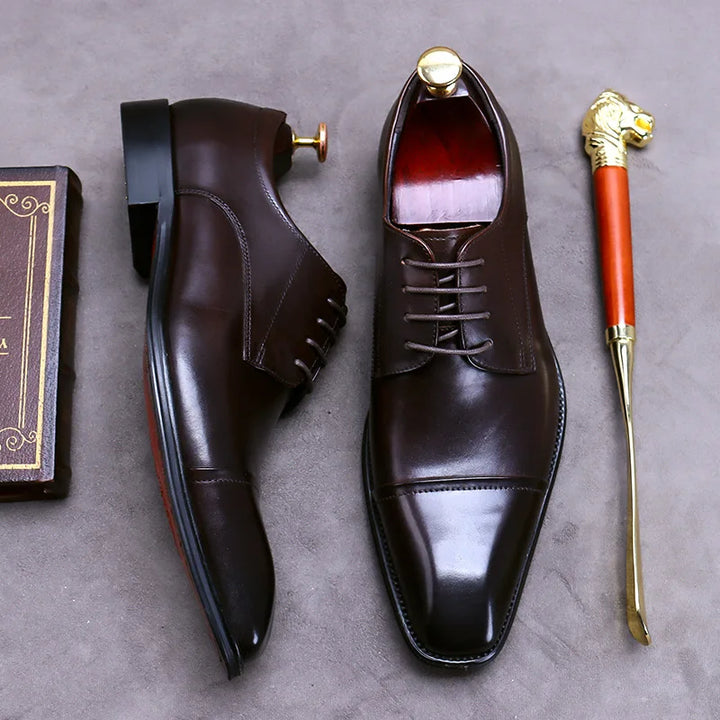 Emil™ | Elegant Leather Business Shoes