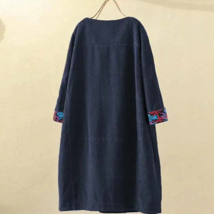 Alice | Embroidered Midi Dress