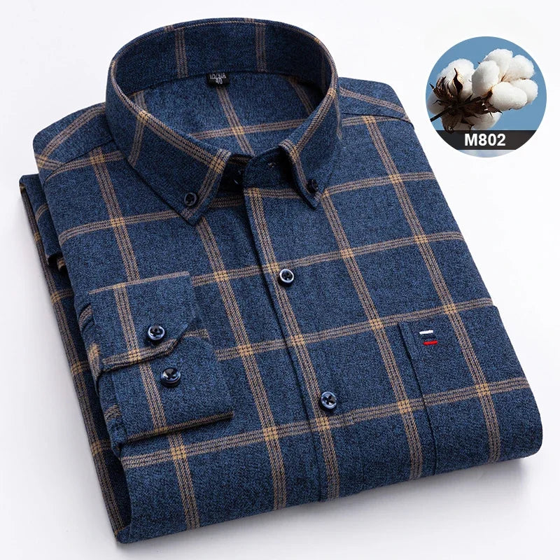 Colin | Classic Soft-Touch Long Sleeve Shirt