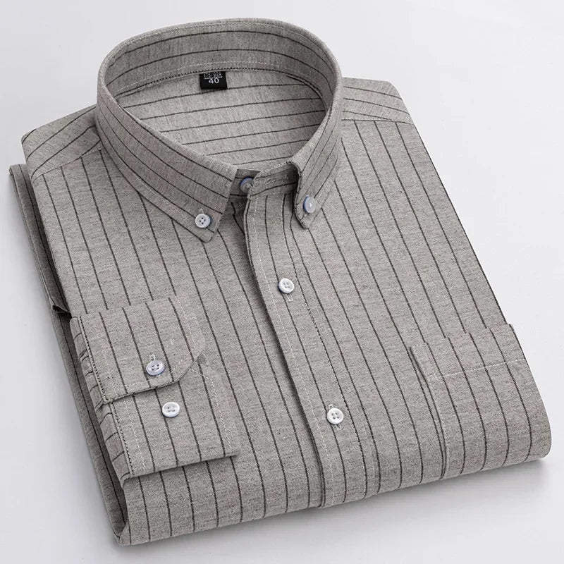 Colin | Classic Soft-Touch Long Sleeve Shirt