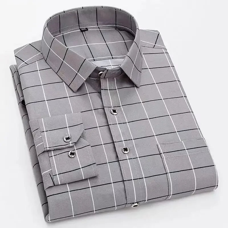 Gray Plaid / 3XL