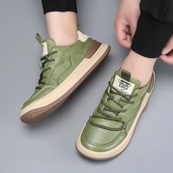 Tony™ | Leather Shoes with Thick Sole Elevated Style